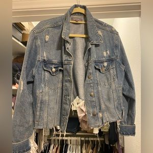 Cropped Jean Jacket